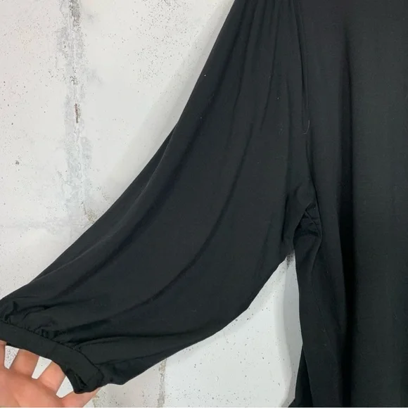 Garnet Hill Marlowe Comfort Knit Oversize Top Size - Picture 5 of 14